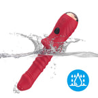 ARMONY - POINT A STIMULERENDE VIBRATOR DILDO RØD