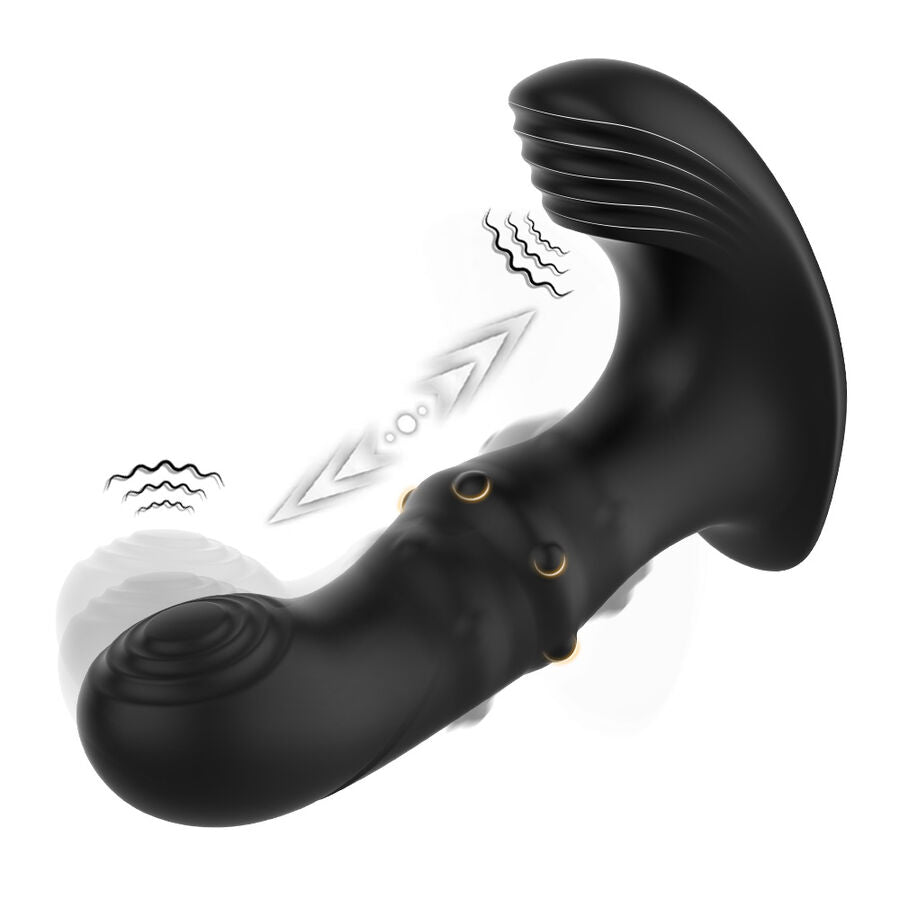 ARMONY - ANAL PROSTATAVIBRATOR FJERNBETJENING SORT
