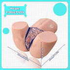XISE - MAYA SUCKENDE REALISTISK VAGINA OG ANUS MASURBATTOR MED VIBRATION OG SUGNING 4,5 KG
