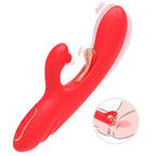 ARMONY - G-PUNKT OG KLITORIS STIMULATOR VIBRATOR MED OSCILLERENDE TUNGE RØD