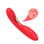 ARMONY - VIBRATOR MED OSCILLERENDE TUNGE RØD