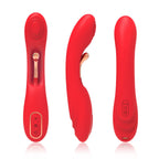 ARMONY - VIBRATOR MED OSCILLERENDE TUNGE RØD