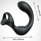 ANAL FANTASY ELITE COLLECTION - VIBRERENDE ANALMASSAGEAPPARAT MED FJERNBETJENING