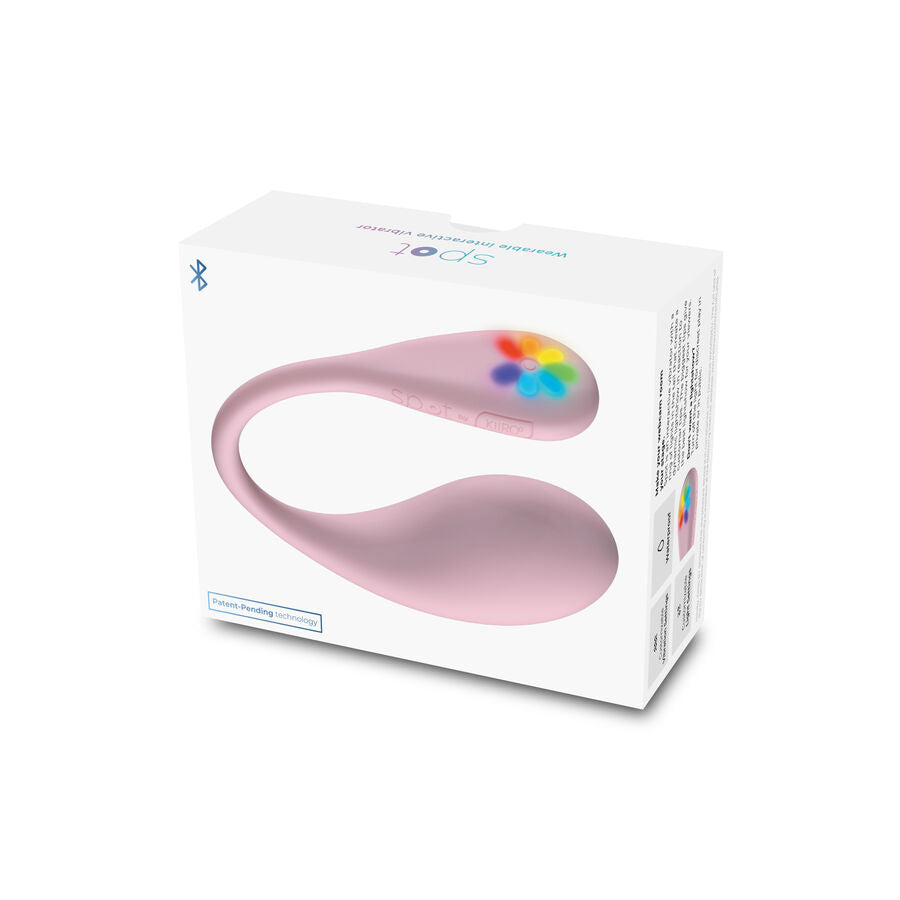 KIIROO - SPOT KISS ME U-FORMET VIBRATOR PINK