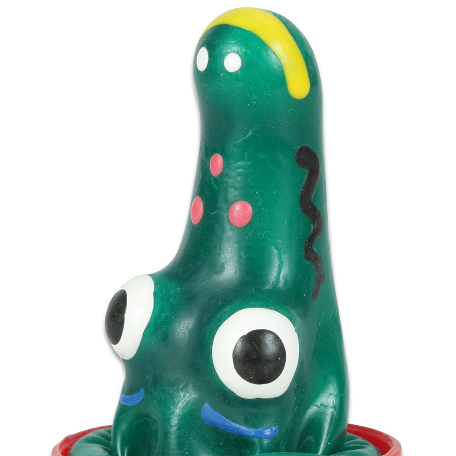 KONDOMERI - HÅNDMALEDE NYHEDSKONDOMER KROKODIL MODEL 1