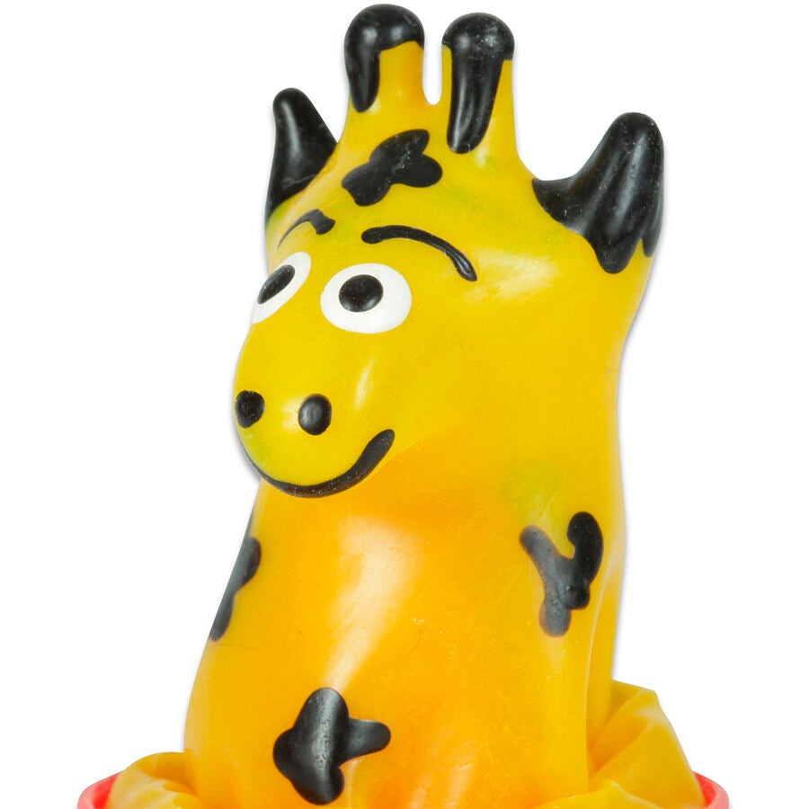 KONDOMERI - HÅNDMALEDE NYHEDSKONDOMER MED GIRAFF
