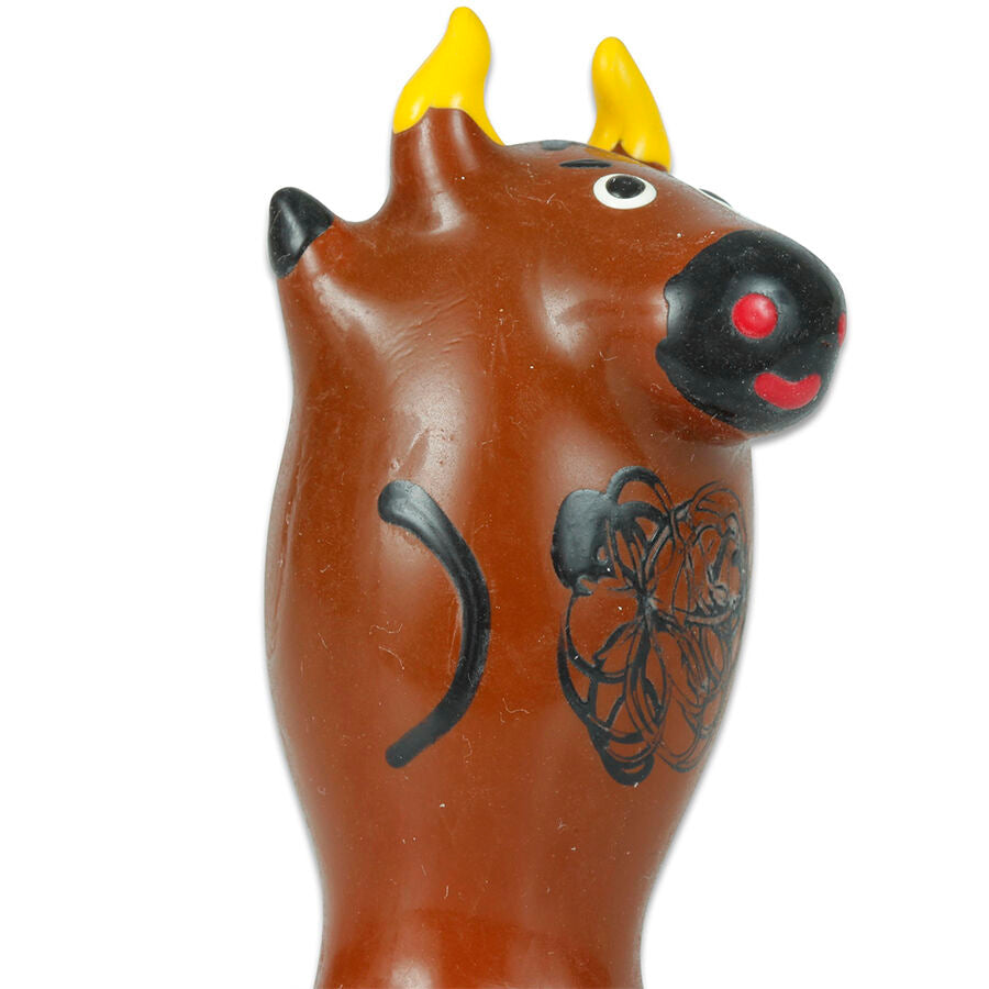 KONDOMERI - HÅNDMALEDE NYHEDSKONDOMER BULL MODEL 1