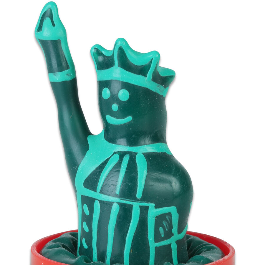 KONDOMERI - HÅNDMALEDE NYHEDSKONDOMER FRIHEDSSTATUE MODEL 1