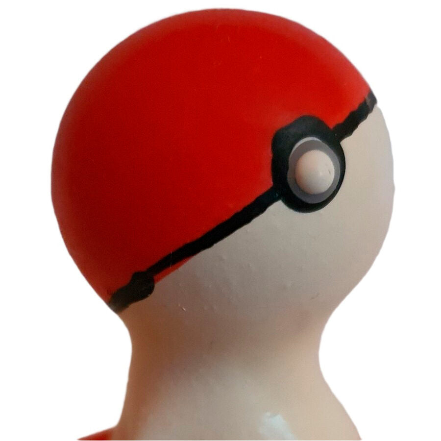 KONDOMERI - HÅNDMALEDE NYHEDSKONDOMER POKEBALL RØD-HVID
