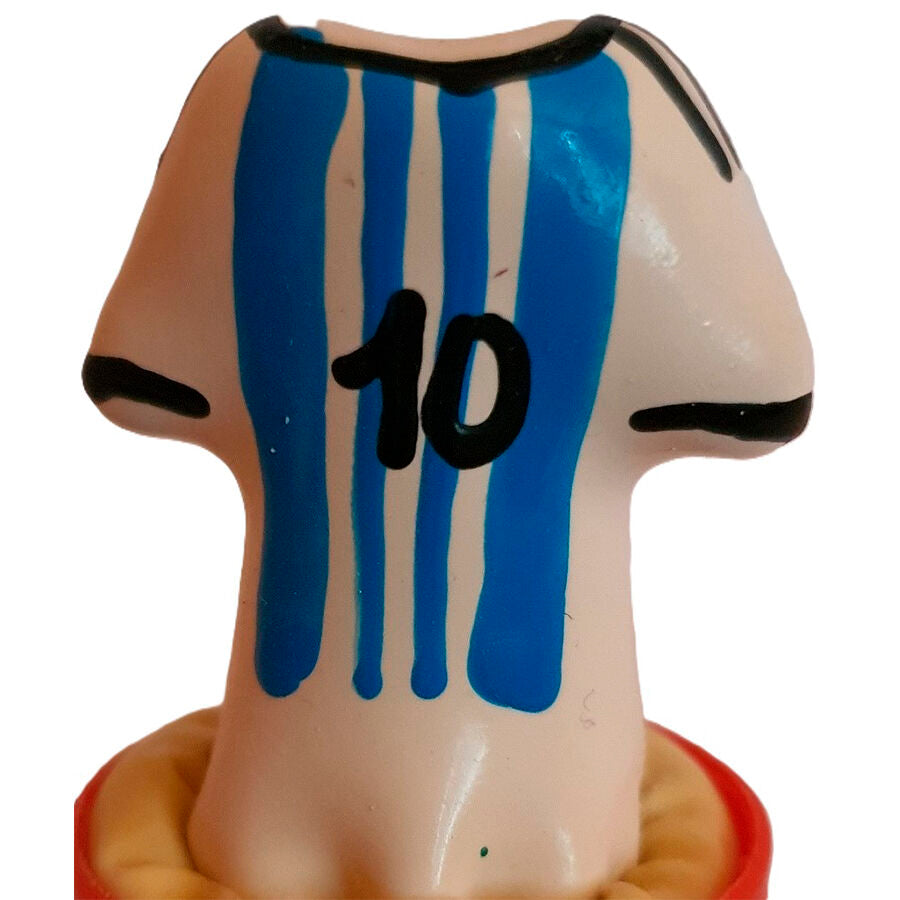 CONDOMERI - HÅNDMALEDE NYHEDSKONDOMER MESSI-SKJORTE NR. 10