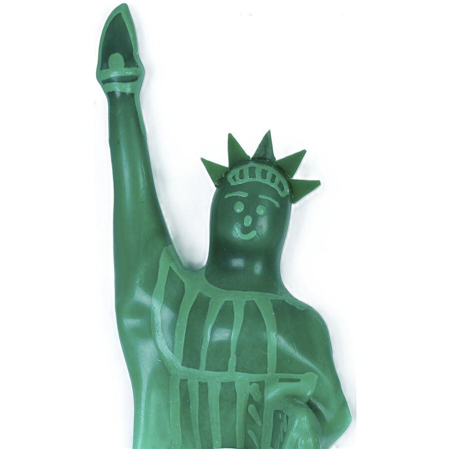 KONDOMERI - HÅNDMALEDE NYHEDSKONDOMER FRIHEDSSTATUE MODEL XL