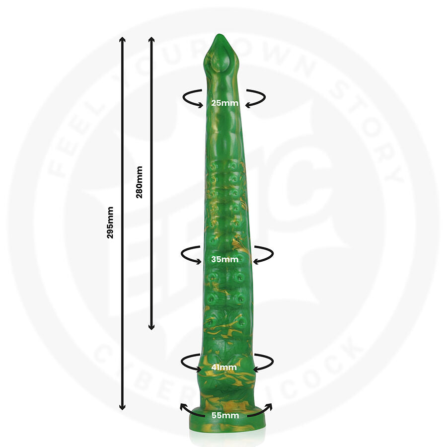 EPIC - DILDO HYLOS GRØNT FLASH
