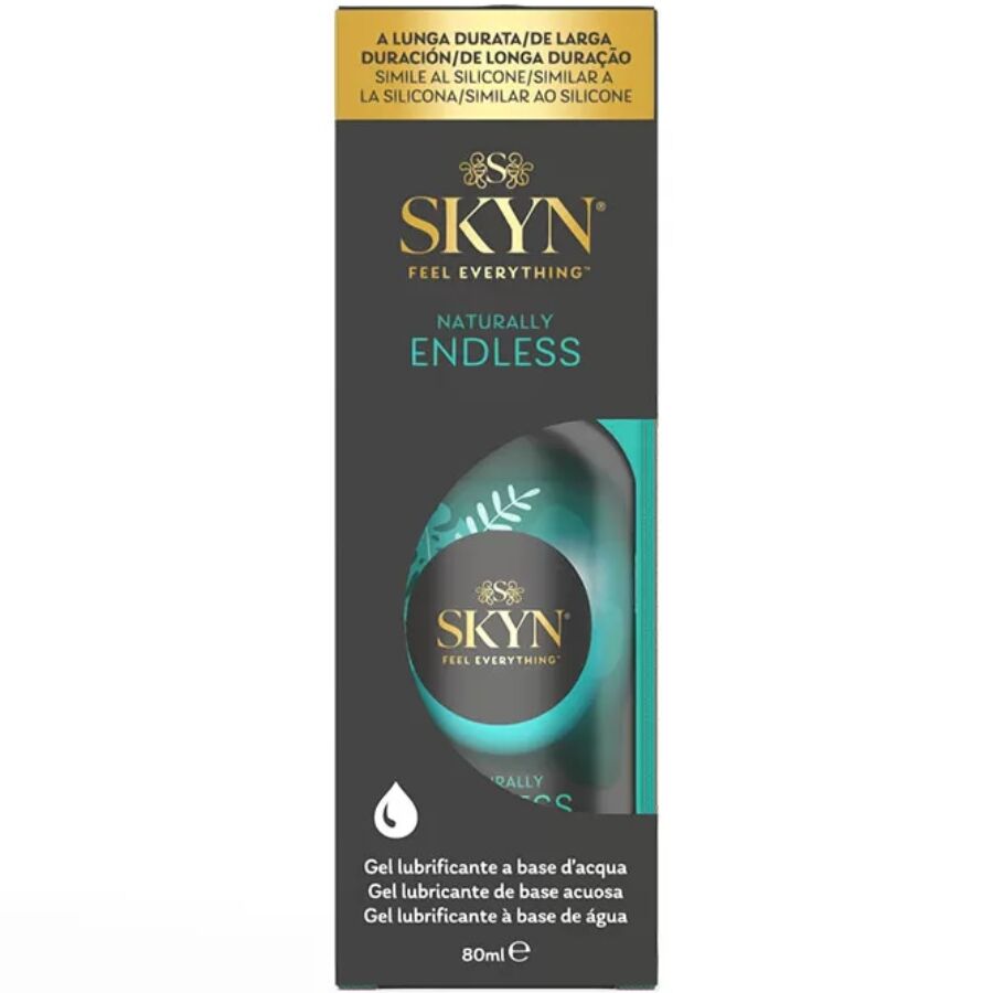 SKYN - NATURLIGT ENDELØST VANDBASERET GLIDEMIDDEL 80 ML