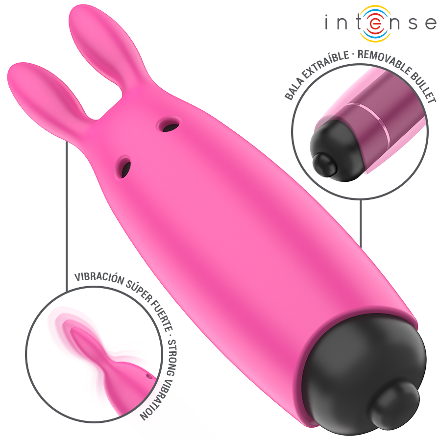INTENSE - HOPPER PINK VIBRERENDE KUGLET 8,3 X 2,4 CM