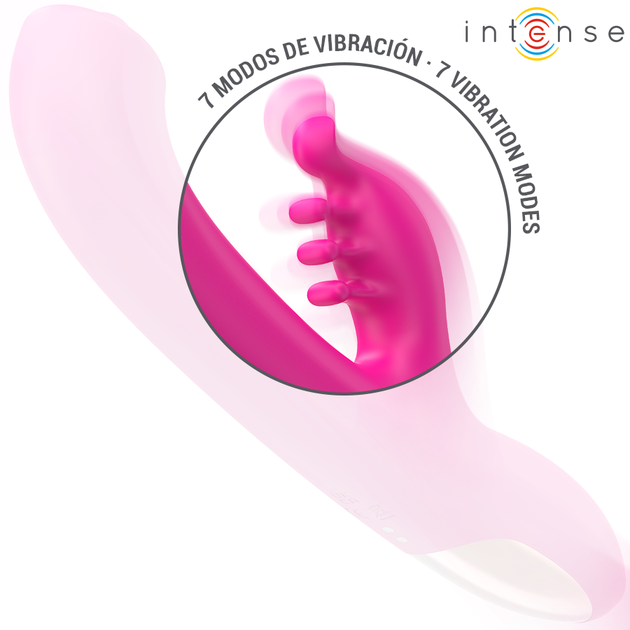 INTENSE - CHRISTINA MULTIFUNKTIONS KANINVIBRATOR 22,5 CM LYSE