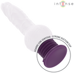 INTENSE - TATUM MULTIFUNKTIONSVIBRATOR MED OP- OG NEDVIBRATION 24 CM LILLA