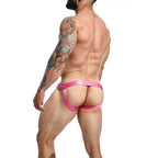 MOB - DNGEON JOCKSTRAP PINK COCK RING ONE SIZE