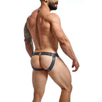 MOB - DNGEON SNAP JOCKSTRAP GRÅ ONE SIZE