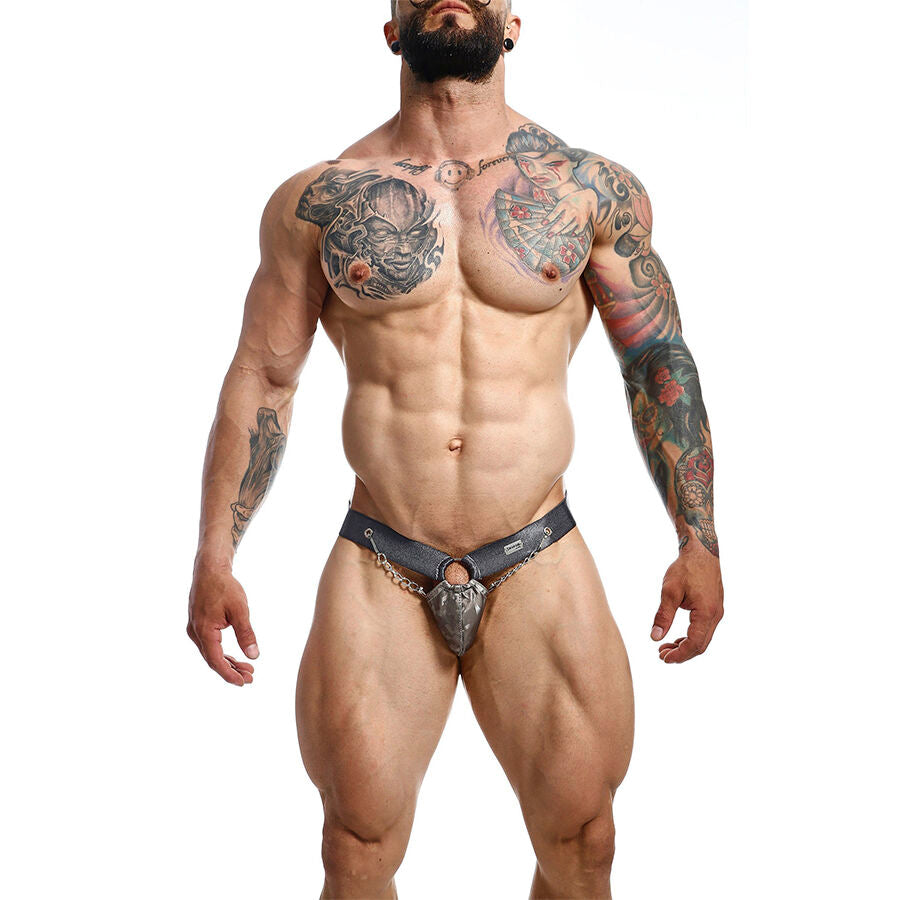 MOB - DNGEON SNAP JOCKSTRAP GRÅ ONE SIZE