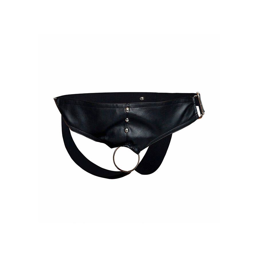 MOB - DNGEON JOCKSTRAP WITH COCK RING ONE SIZE