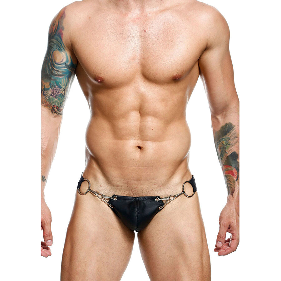 MOB - DNGEON JOCKSTRAP SORT TRYK ÉN STØRRELSE
