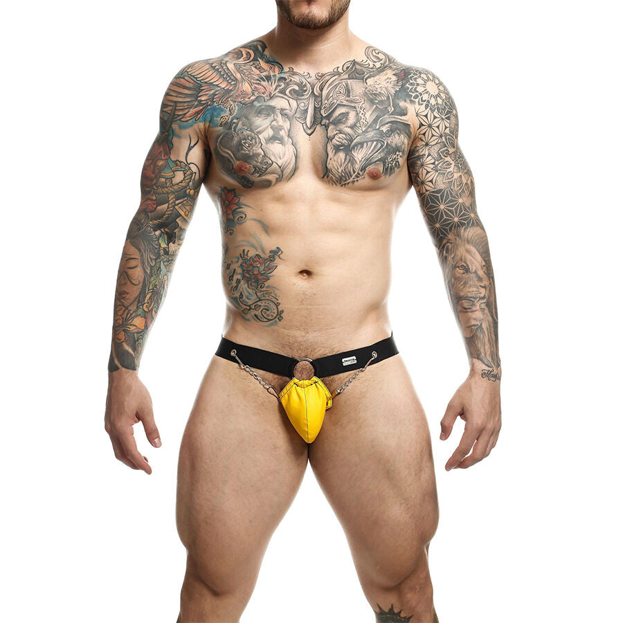 MOB - DNGEON GUL JOCKSTRAP MED KÆDER ÉN STØRRELSE