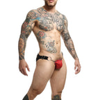 MOB - DNGEON SNAP JOCKSTRAP RØD ONE SIZE