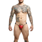 MOB - DNGEON SNAP JOCKSTRAP RØD ONE SIZE