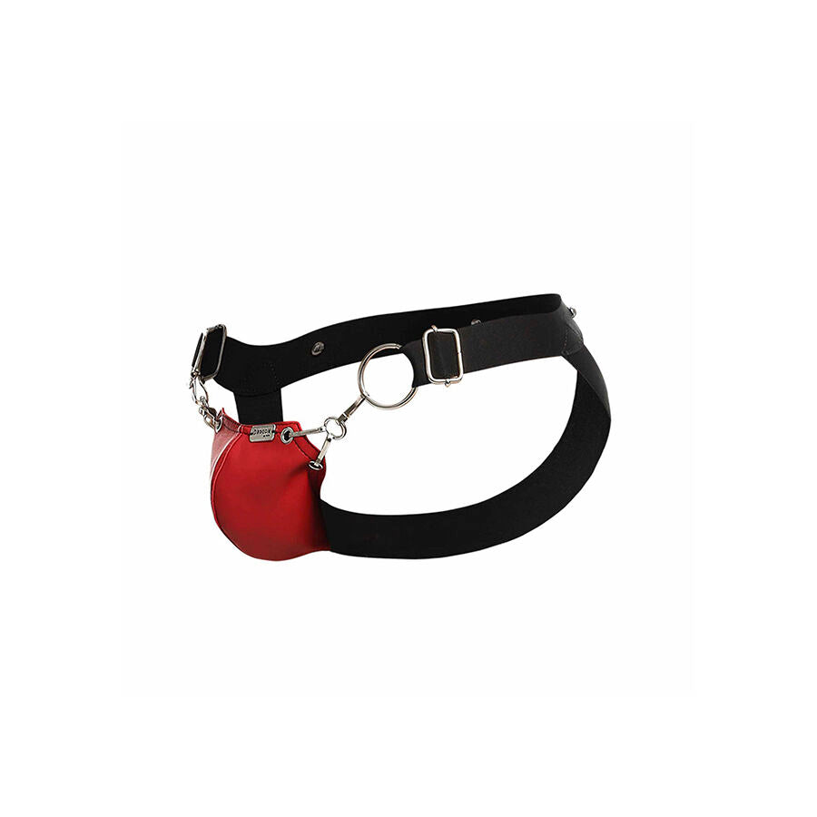 MOB - DNGEON SNAP JOCKSTRAP RØD ONE SIZE