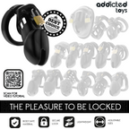 AFFÆNGIG LEGETØJ LÅST - OBSIDIAN HOLD PENISBUR STØRRELSE M