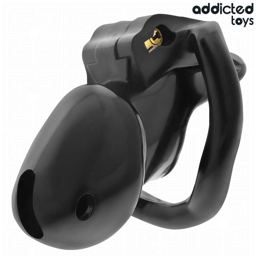 ADDICTED TOYS LOCKED - MINDNIGHT CELL PENIS CAGE STØRRELSE S