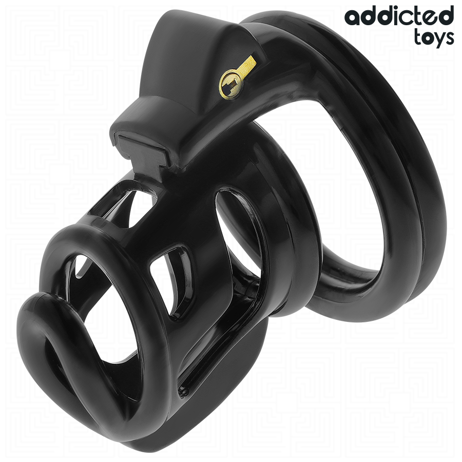 ADDICTED TOYS LOCKED - GILDEN CAGE SILIKONE PENISBUR 8,5 CM