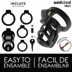 ADDICTED TOYS LOCKED - GILDEN CAGE SILIKONE PENISBUR 8,5 CM