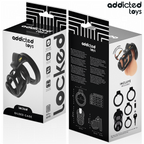 ADDICTED TOYS LOCKED - GILDEN CAGE SILIKONE PENISBUR 8,5 CM