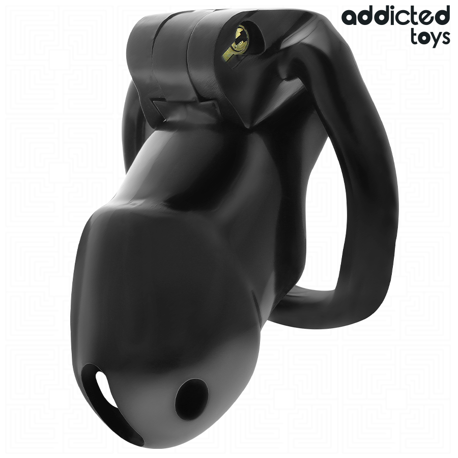 ADDICTED TOYS LOCKED - MINDNIGHT CELL PENIS CAGE STØRRELSE M