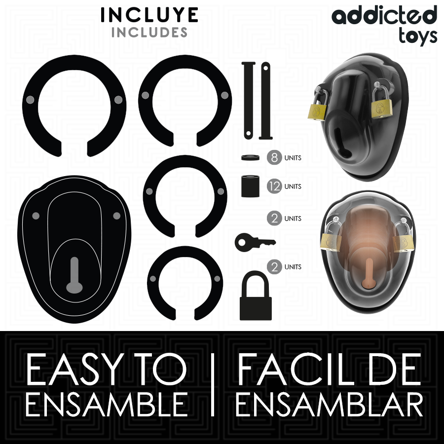 ADDICTED TOYS LICKED - NØGLEFRIT PENISBUR 11,5 CM