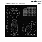 ADDICTED TOYS LICKED - LÆNKET HULT PENISBUR 10,5 CM
