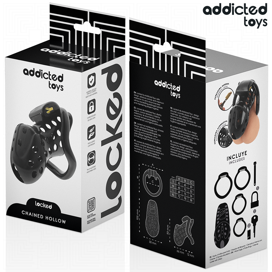 ADDICTED TOYS LICKED - LÆNKET HULT PENISBUR 10,5 CM