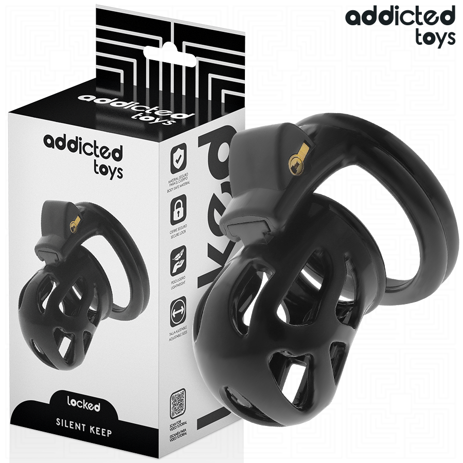 ADDICTED TOYS LOCKED - SILENT KEEP PENISBUR 7,5 CM