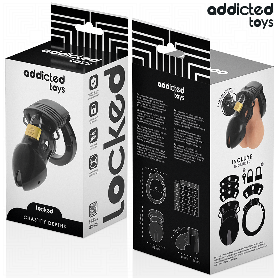ADDICTED TOYS LICKED - KYSKHEDSDYBDE PENISBUR 7,5 CM