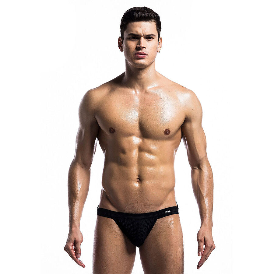 MOB - FETISH JOCKSTRAP BADEDRAGT SORT STØRRELSE M