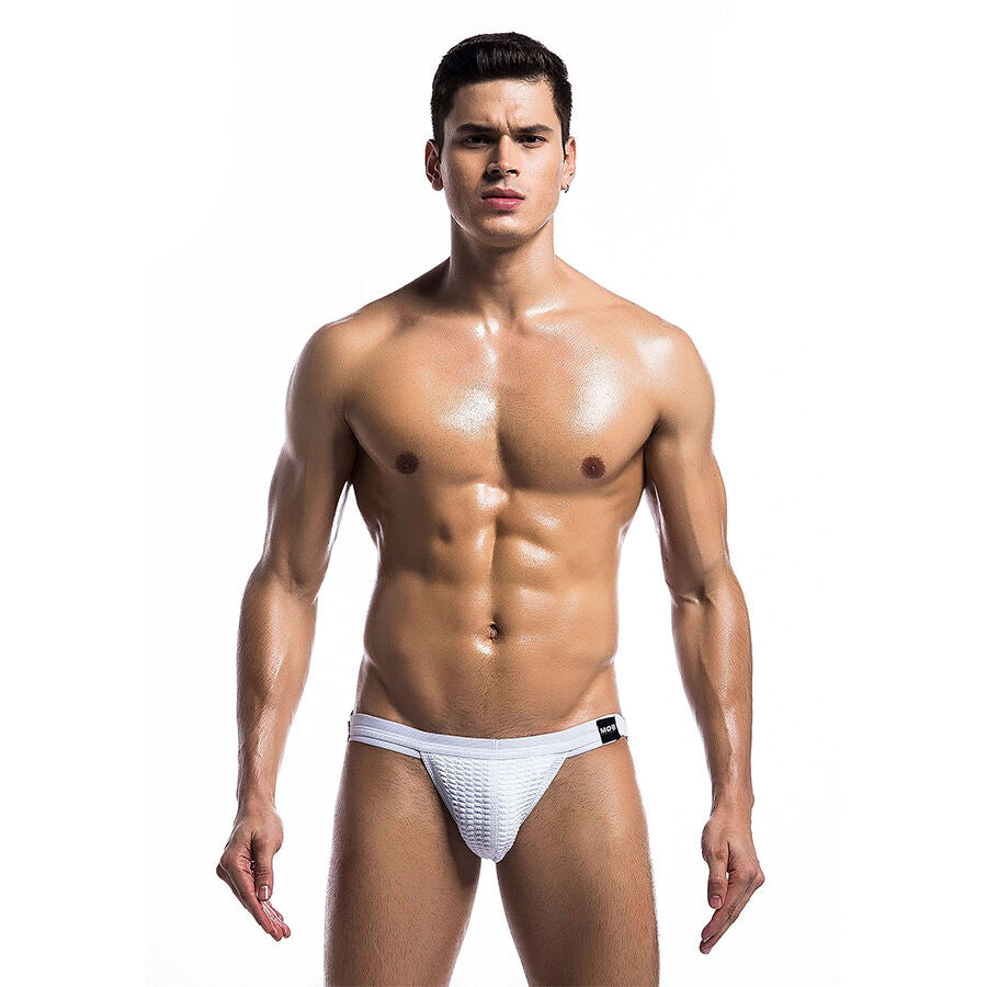 MOB - HVID FETISH JOCKSTRAP BADEDRAGT STØRRELSE L