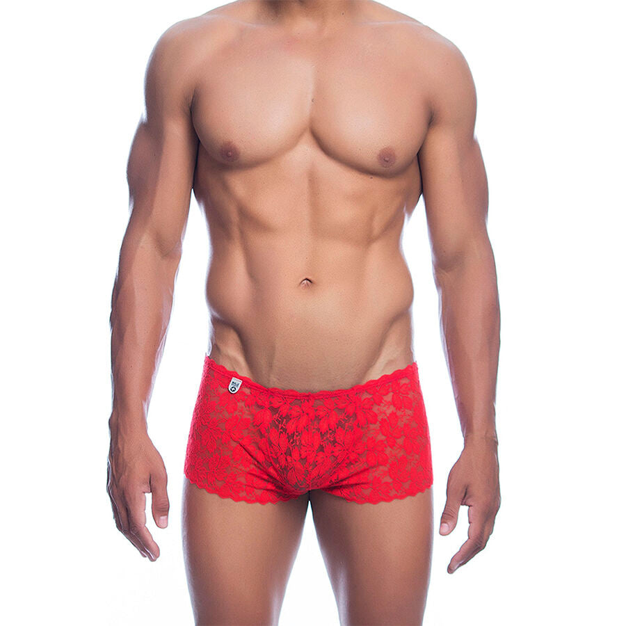 MOB - RØDE BLONDE BOXERSORTER STØRRELSE L/XL