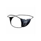 MOB - SORT BLONDE THONG STØRRELSE L/XL