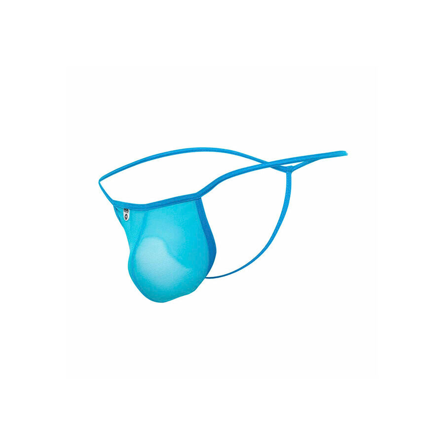 MOB - TRANSPARENT T-FORMET T-BROSS AQUA STØRRELSE S/M