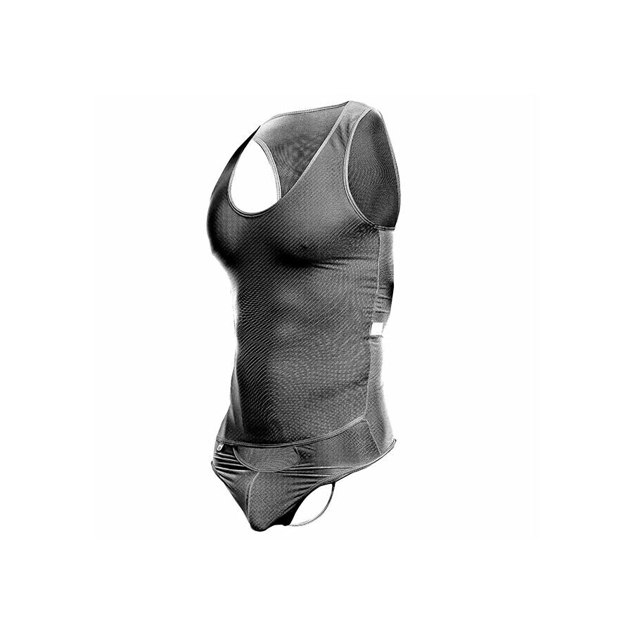 MOB - TRANSPARENT SORT BODY SHEER STØRRELSE L/XL