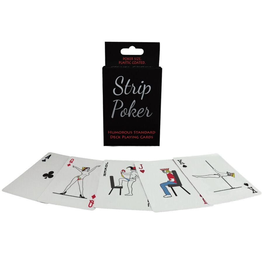 KHEPER GAMES - STRIP POKER SJOVT SPILKORT