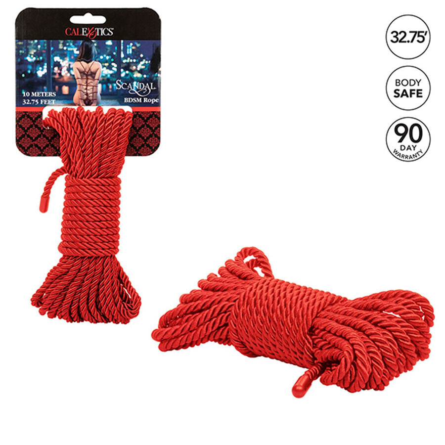 CALEXOTICS - SKANDAL RØD BDSM REB 10 M