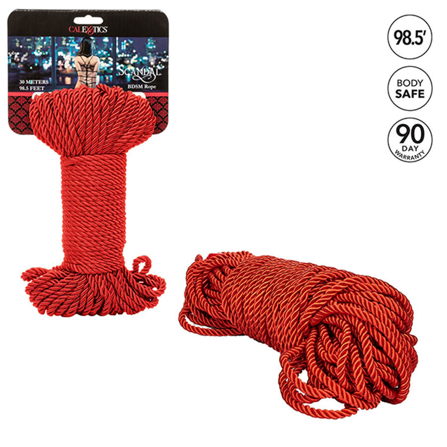 CALEXOTICS - SKANDAL RØD BDSM REB 30 M