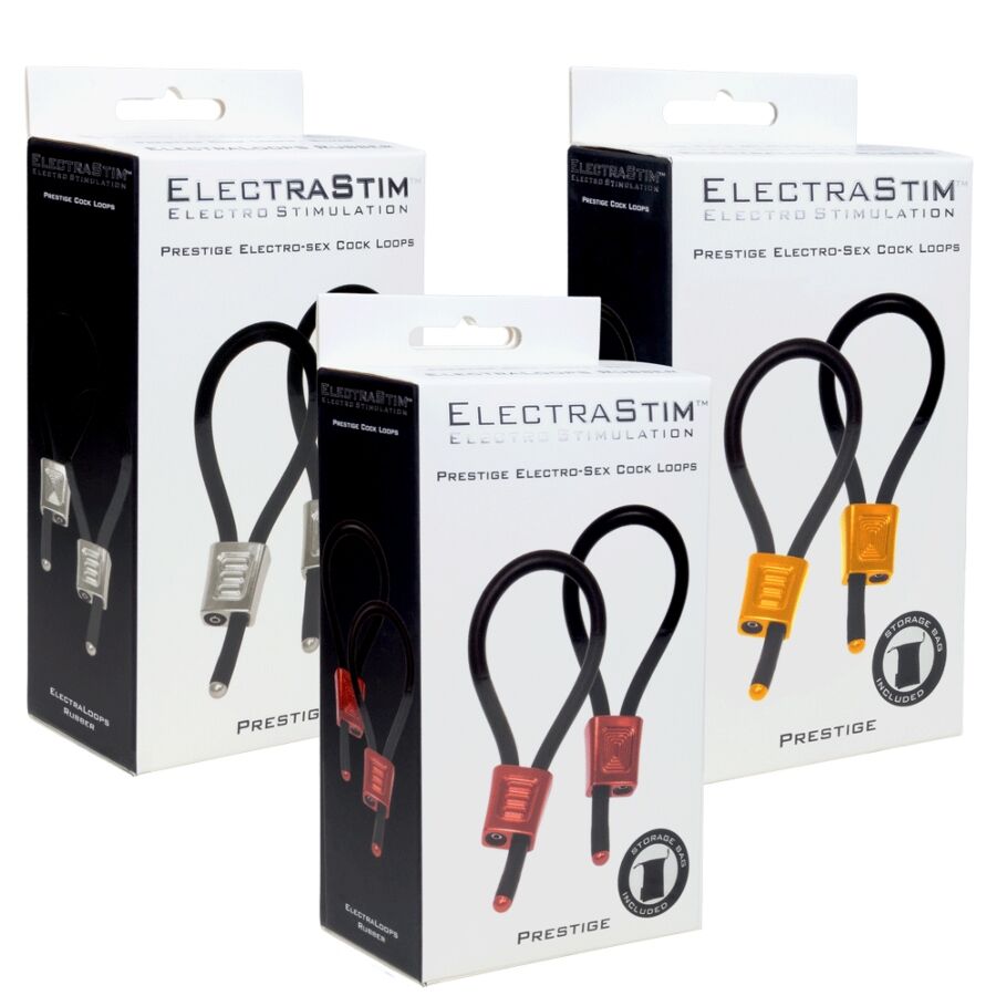 ELECTRASTIM - PRESTIGE ELECTRA LOOPS JUSTERBARE PINRINGE RØDE